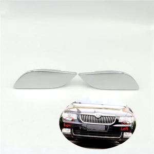 Для Skoda Superb 2009 2010 2011 2012 2013 передний бампер Омыватель фар Распылительная насадка крышка Омыватель фары Струйная Крышка
