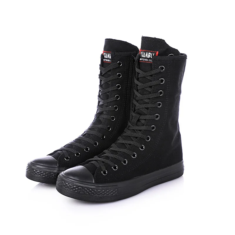 

Middle and high-top canvas shoes simple and comfortable student shoes large size shoes women's 35-43