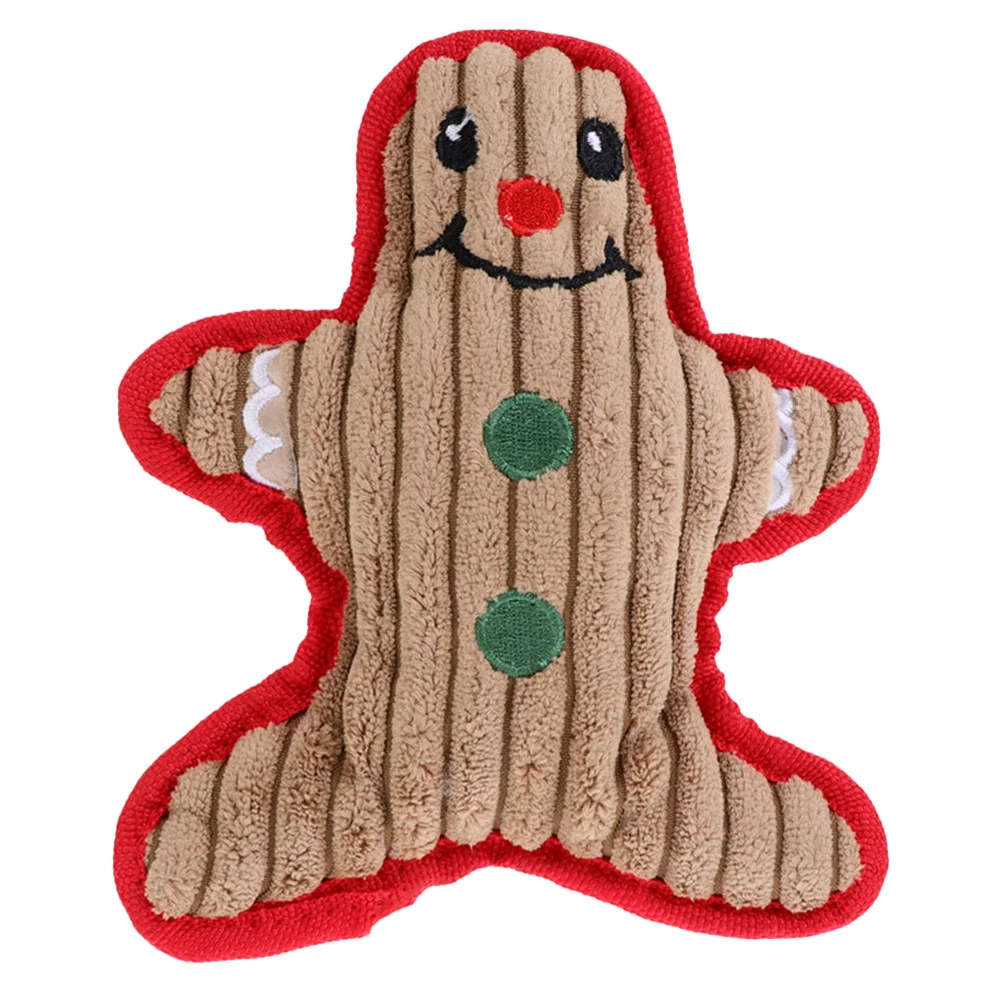 

1pc Sound Plush Christmas Squeaky Holiday Molar