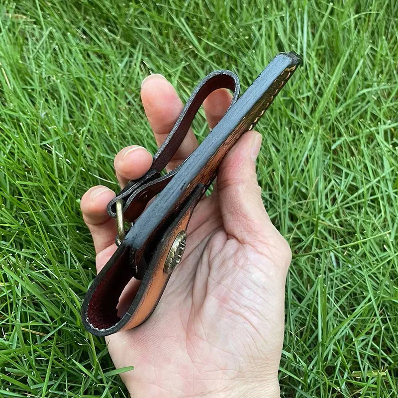 Универсальный складной нож 15 см кожаный Sheeth для наружного применения ножи