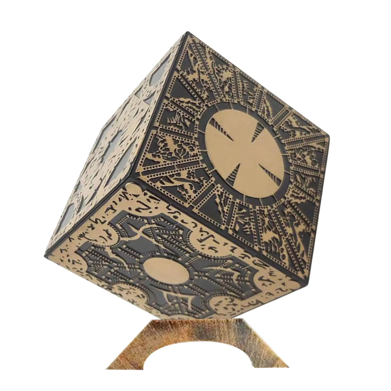 

New Hellraiser Cube Lock Box Action Toys Terror Film Puzzle Originality Removable Model Multifunctional Toys Dropshipping