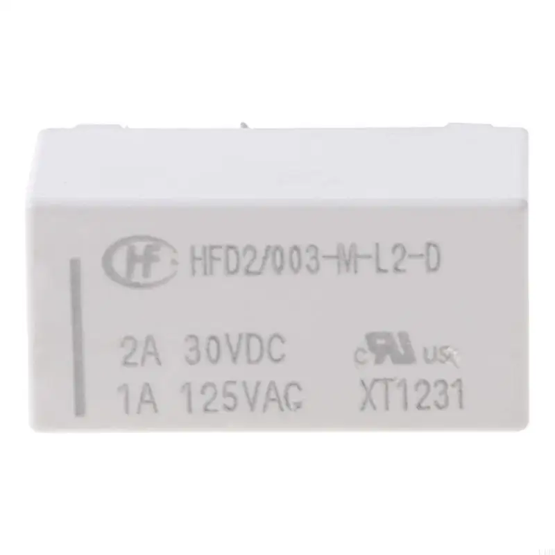 L4MB HFD2-003-M2-D2-D Двойной встроенный реле с одной катушкой 10-контакт 3 В катушка