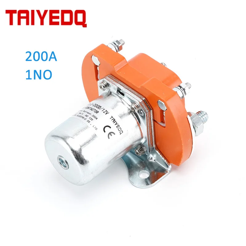 Contator 200a para o Consumo de Energia Bonde 11 11w Tzlj200d do Guincho da Máquina Escavadora do Veículo Elétrico do Carro da Bateria 1no dc