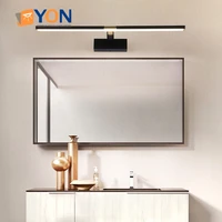 8w12w16w20w modern bathroom wall mirror light led wall lamp vanity table lamp retractable mirror cabinet light ac 220v