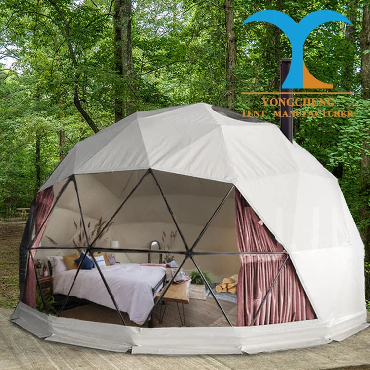 Туристические аксессуары геодезическая купольная палатка для отдыха на природе