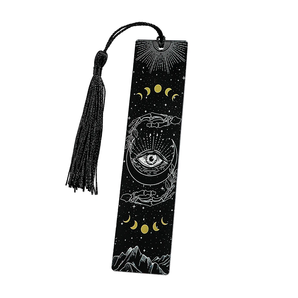 

Акриловая закладка черная белая