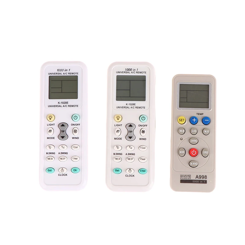 K-1028E For CHUNGHOP Универсальный беспроводной пульт дистанционного управления AC цифровой ЖК-пульт дистанционного управления для кондиционера