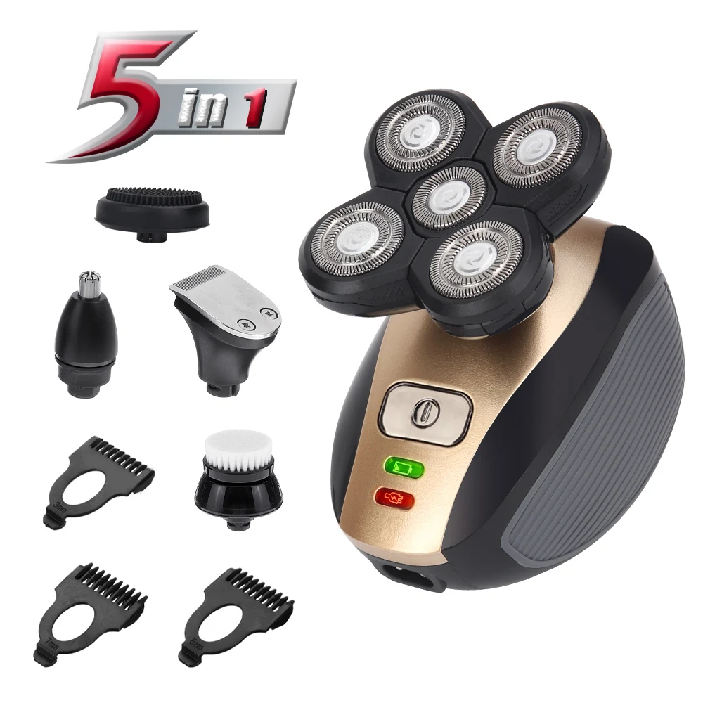 Pro Electric Shaver for Men Wet Dry Head Electric Razor Bear