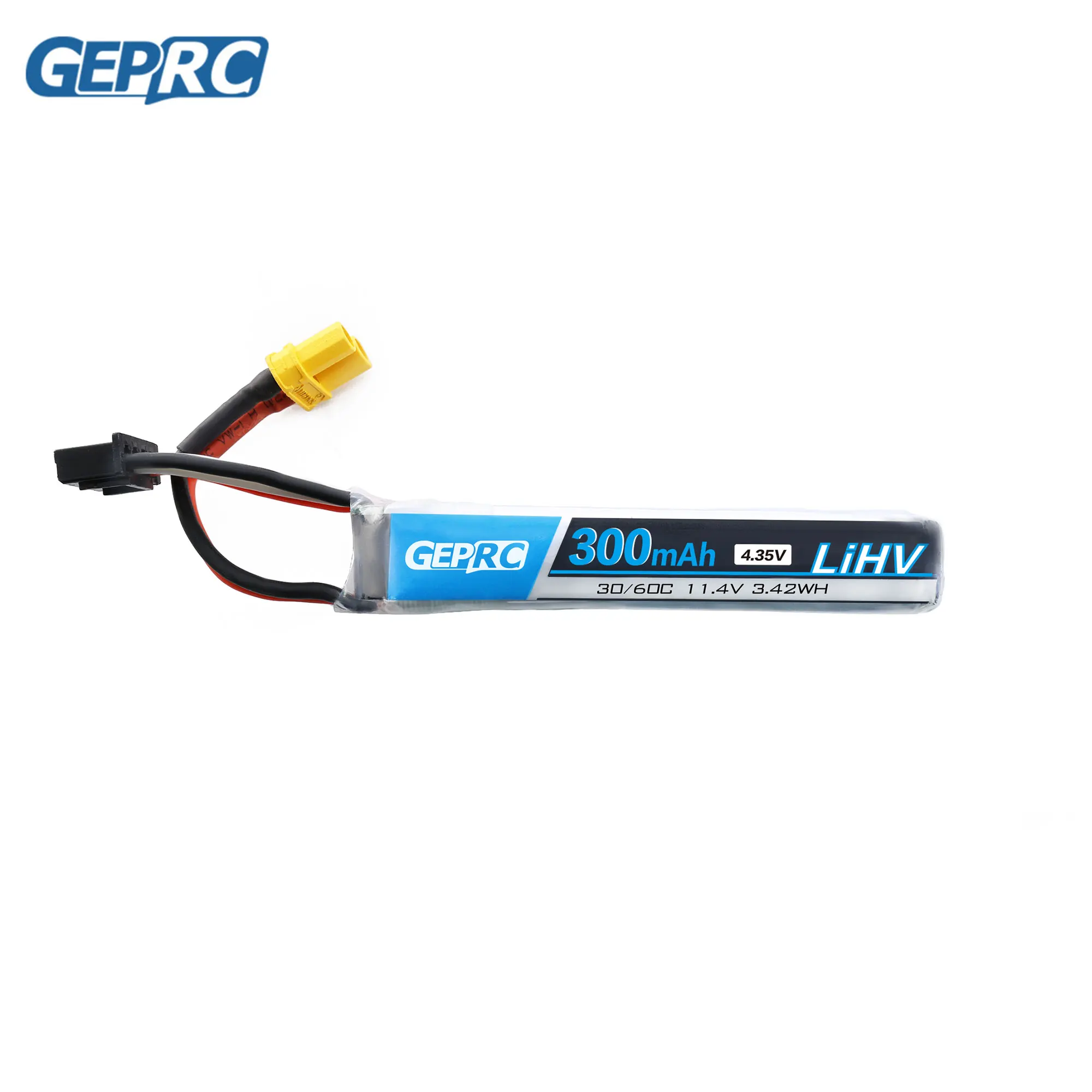 Аккумулятор для Whoop дрона GEPRC 3S 300mAh 11.4V 30C60C подходит для серии Cineeye RC FPV Quadcopter Freestyle Drone Accessories Parts.