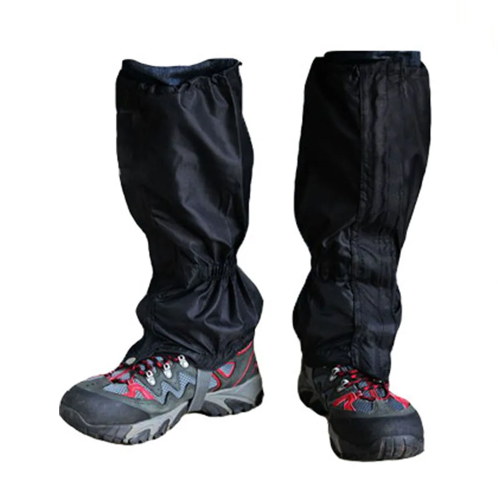 

1 Pair Breathable Warmer Ski Snow Easy Wear Leg Gaiter Protective Cover Walking Hunting Outdoor Waterproof Climbing Elastic