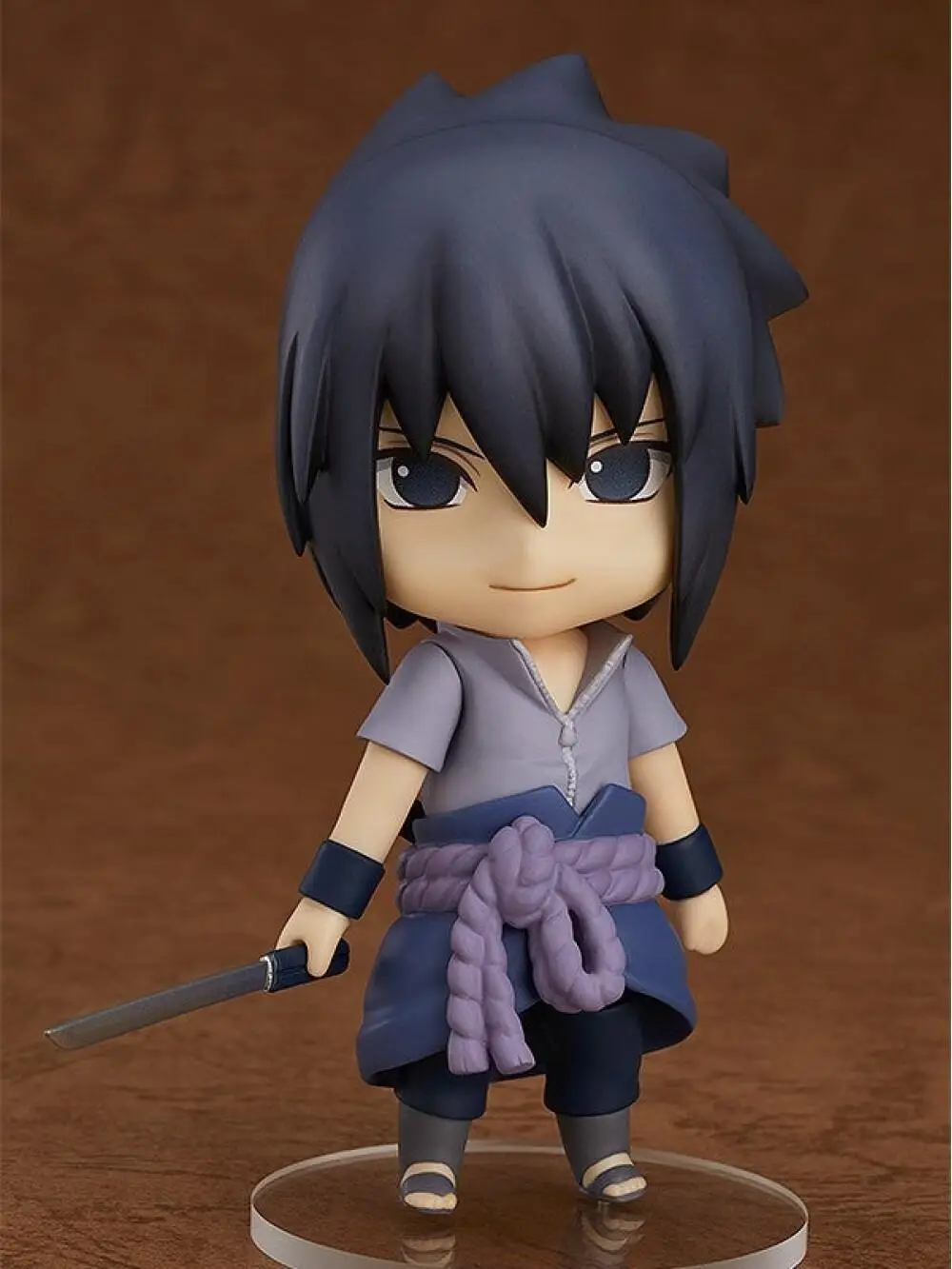 Фото В наличии GSC Nendoroid 707 Naruto Shippuden Uchiha Sasuke, перезапущенная серия, фигурки, аниме-модель, оригинальная игрушка в коробке, подарок №5
