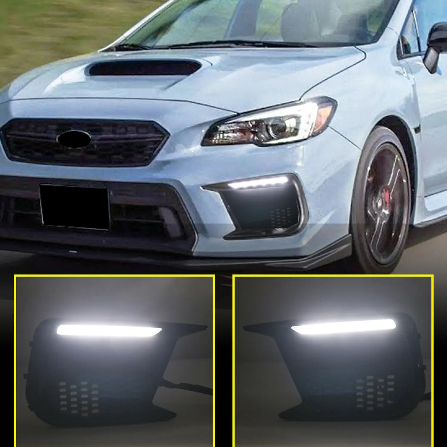 

Светодиодные противотуманные фары DRL дневные ходовые огни 1 комплект для Subaru WRX / WRX STI 2018-2021