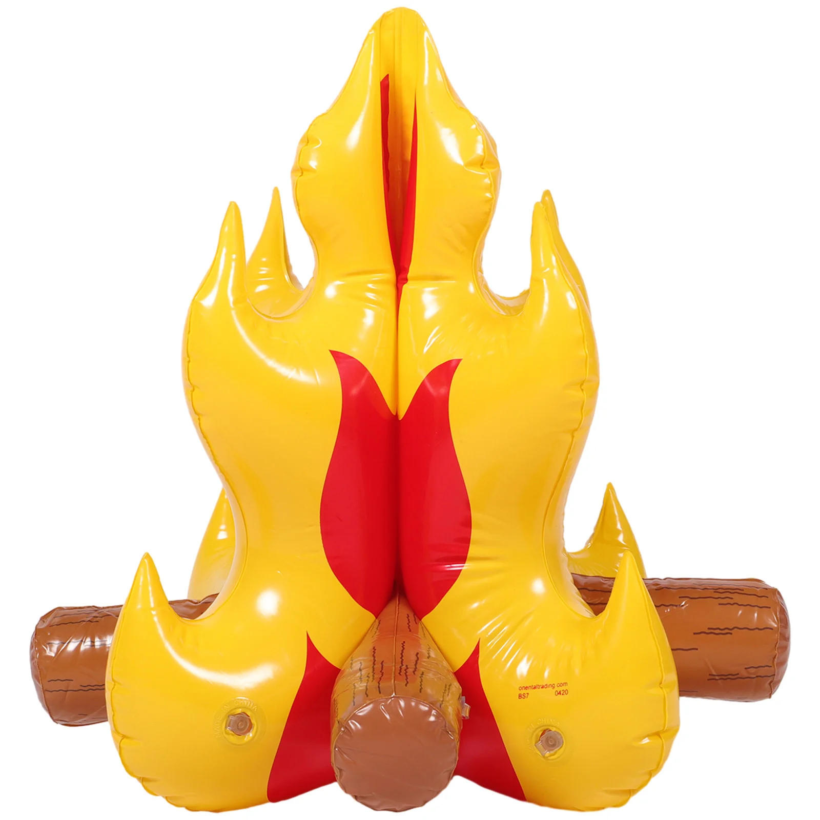 

Balloon Child Birthday Decoration Girl Fake Log Fire Pvc Portable Inflatable Campfire