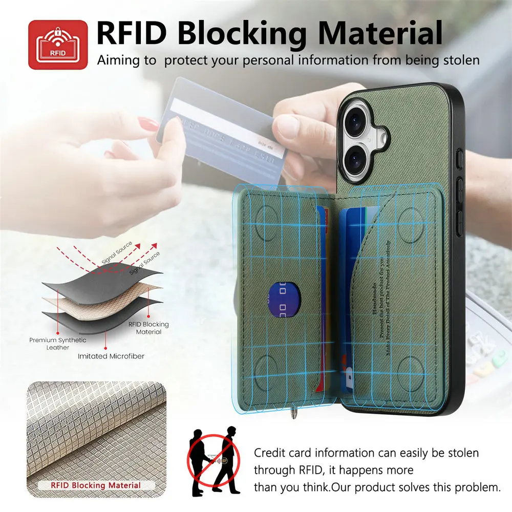 Кожаный чехол-кошелек с RFID-защитой и отделением для карт на молнии для Huawei Honor Magic 7 Pro 5G, Honor Magic 7 Lite, Magic7, 8 Lite, 7Lite (art.: 3920daed4230e) - 3920daed4230e