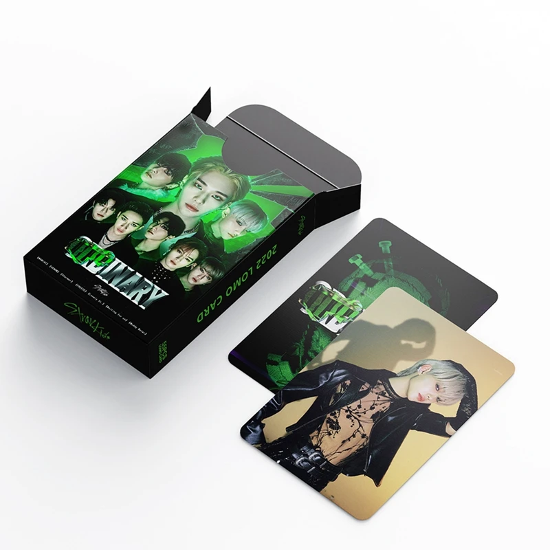 54 шт./компл. Kpop Stray Kids Lomo Cards ODDINARY новый альбом для мальчиков фотооткрытки Straykids