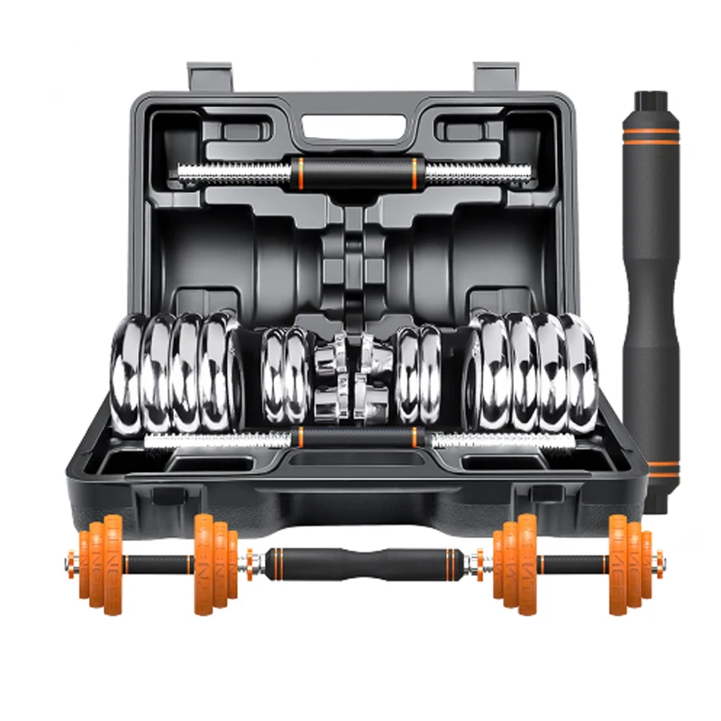 

Home Gym Exercise Workout Fitness Equipment Accessories Barbells Electroplated Dumbbells,adjustable dumbbell,chrome dumbbell set