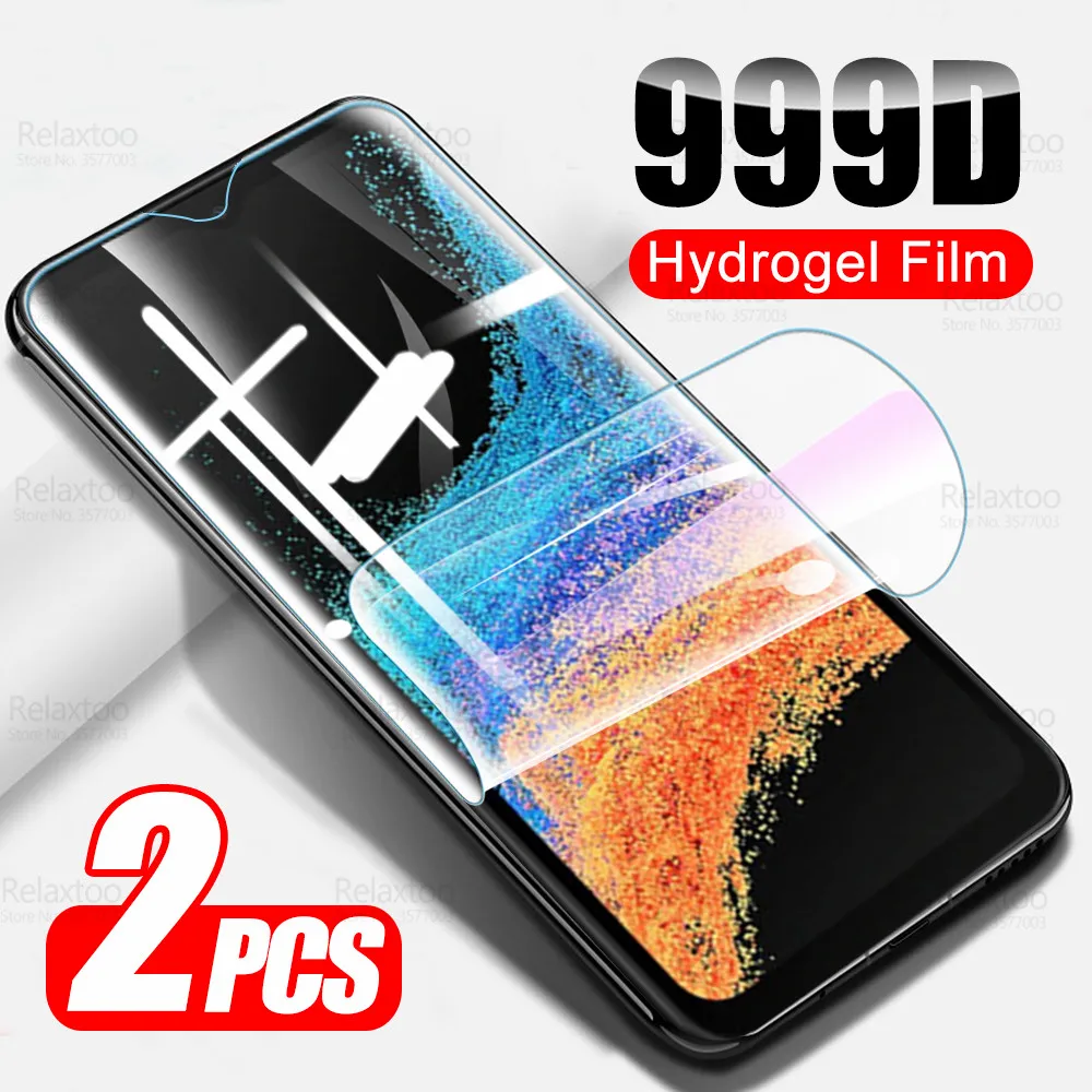 

Изогнутая Гидрогелевая пленка 999D для Samsung Galaxy XCover 6 Pro, защита экрана на Sumsung X Cover 6Pro XCover6 Pro 5G, не стекло, 2 шт.