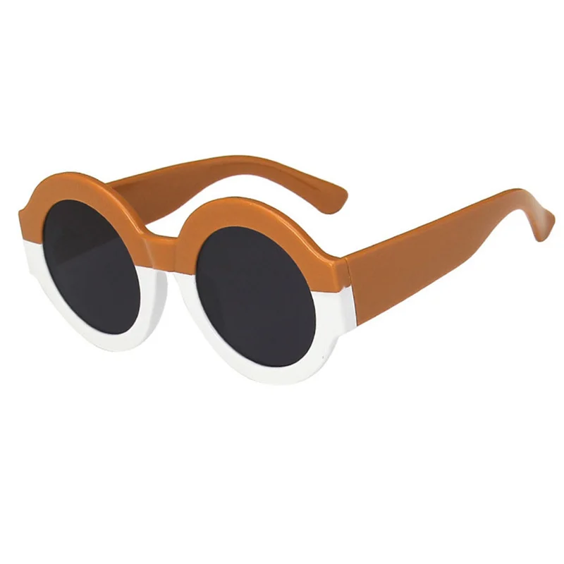 Солнцезащитные очки круглые для мужчин и женщин модные дизайнерские Роскошные