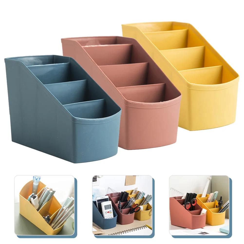 

Remote Organizer Control Storageholder Table Deskoffice Box Sundries Kitchen Bin Lipstick Drawerscosmetics Clear Containers