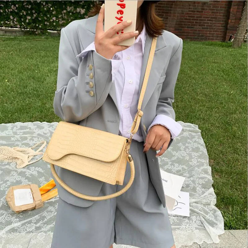 

2022 New Trend Women's Bag Shoulder Bags Women Fashion Leather Shoulder Hand Bags for Women Handbags Underarm Ladies Handbags