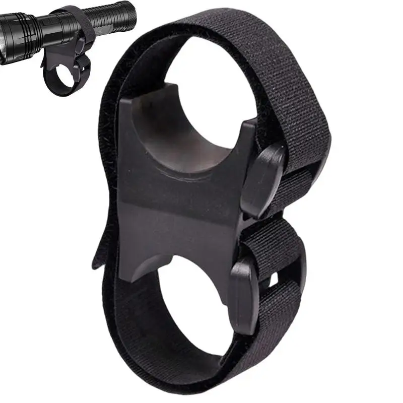 

Bicycle Flashlight Holder Bike Clamp With Magic Sticker Flashlight Bike Mount For Flashlight Bike Lighting Mount Accessories For