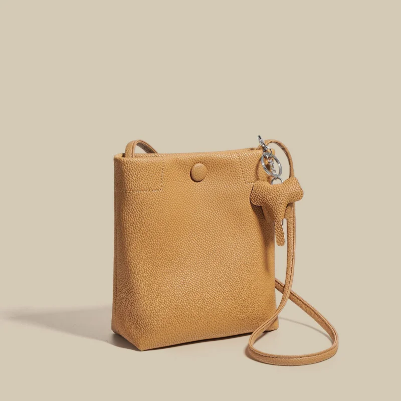 Модная женская сумка-мешок из натуральной кожи новинка 2024 года летняя простая