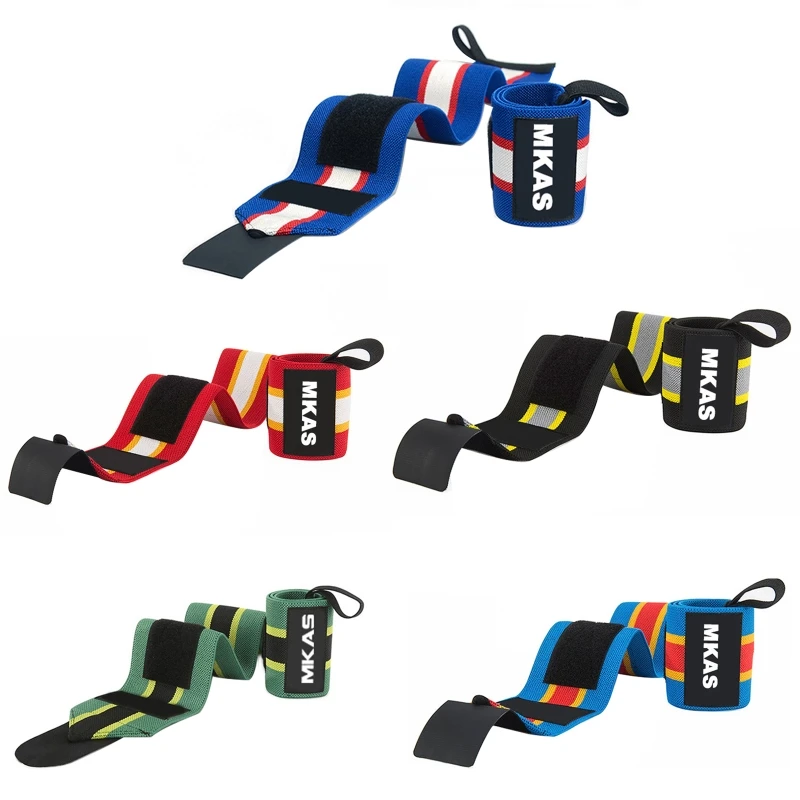 

Adjustable Weight Lifting Powerlifting Glove Bandage Wrist Support Fitness Sport