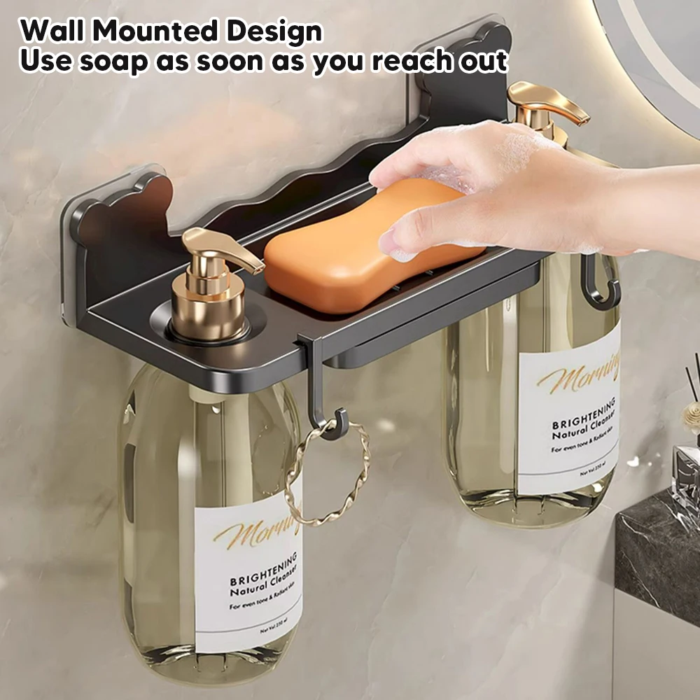 Самоклеящаяся полка для шампуня ванной комнаты без сверления