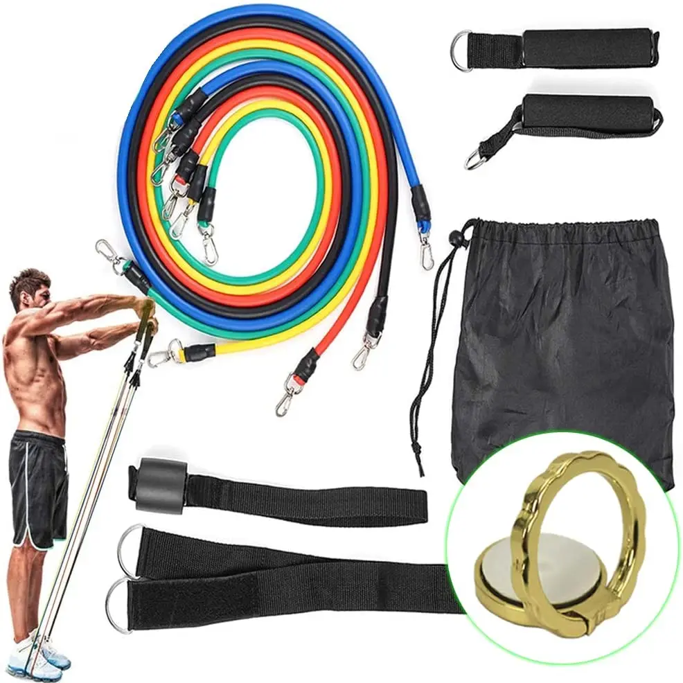 

Kit Extensor Elástico para Exercícios Ginástica + Suporte Celular CBRN14699