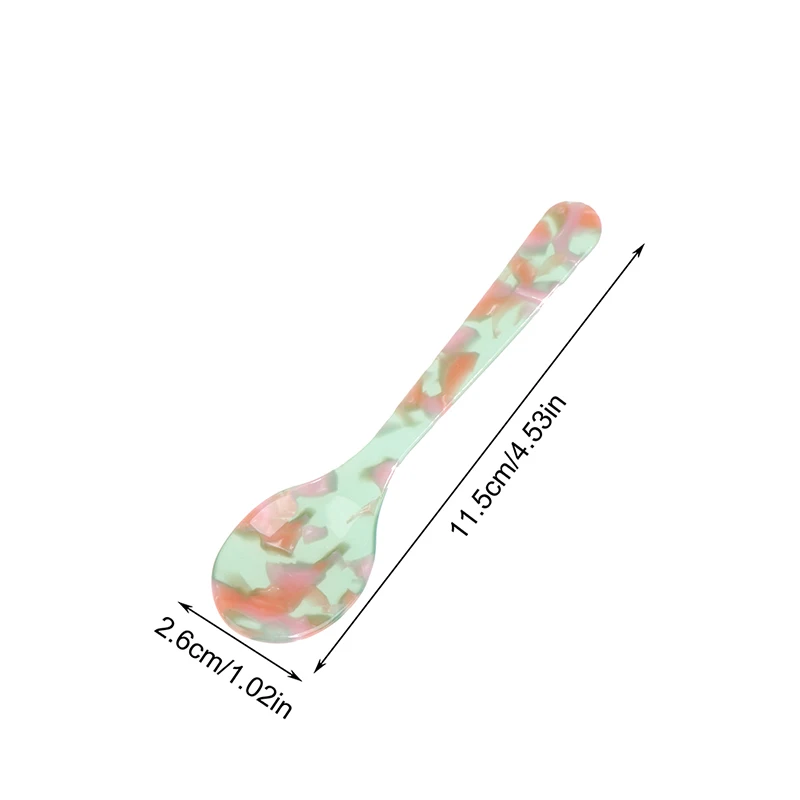 Французская десертная ложка в стиле ретро цельный набор с маслом для желе и крема