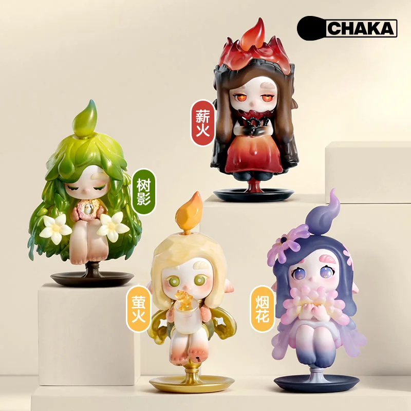 USER-X CHAKA Light Sprite Series Mystery Box слепая коробка Kawaii аниме фигурка милая игрушка подарок
