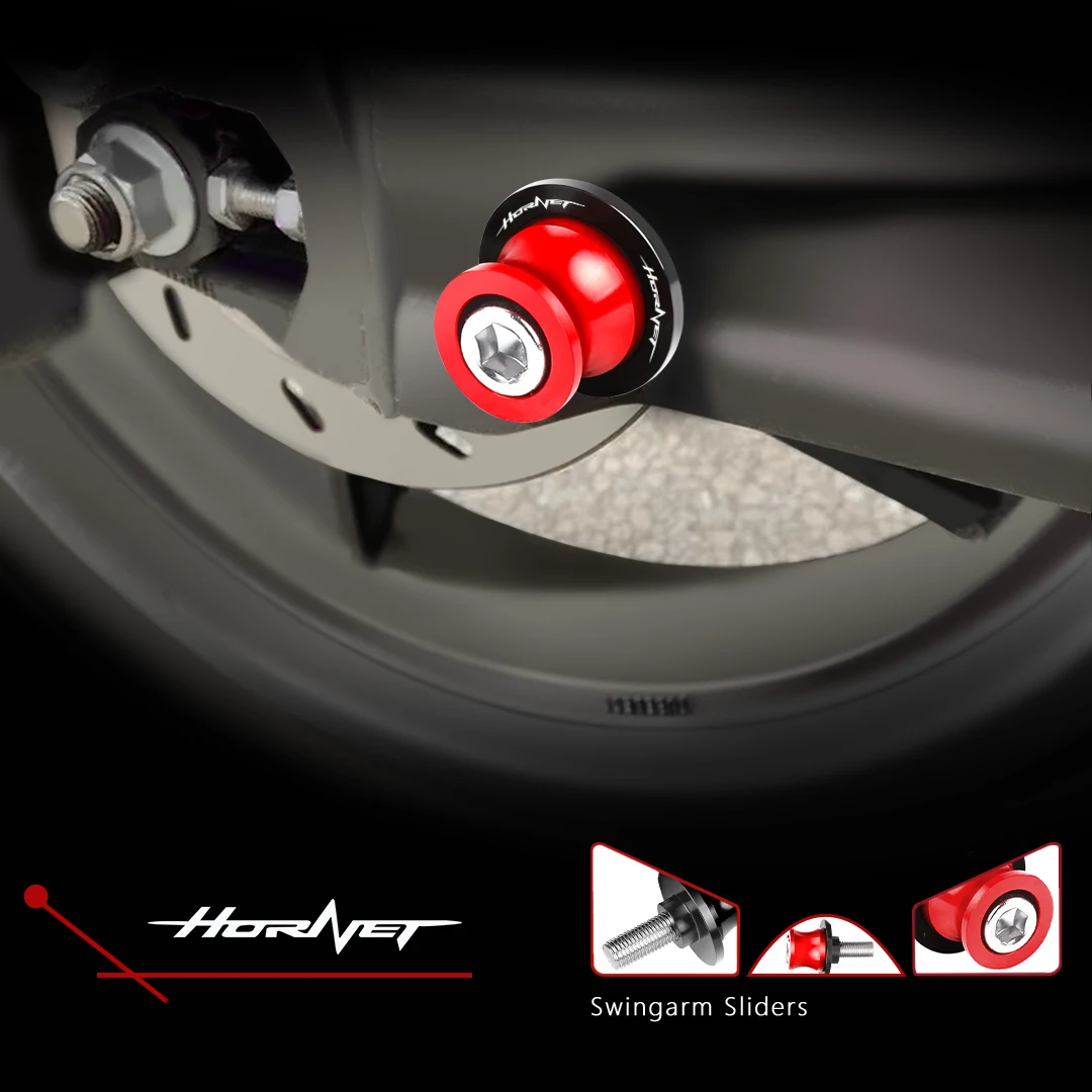 

For Honda Hornet CB600F CB1000RR CB599 CB600 CB 600F 599 600 1000RR Motorcycle Accessories Swingarm Spools Stand Slider Screw M8