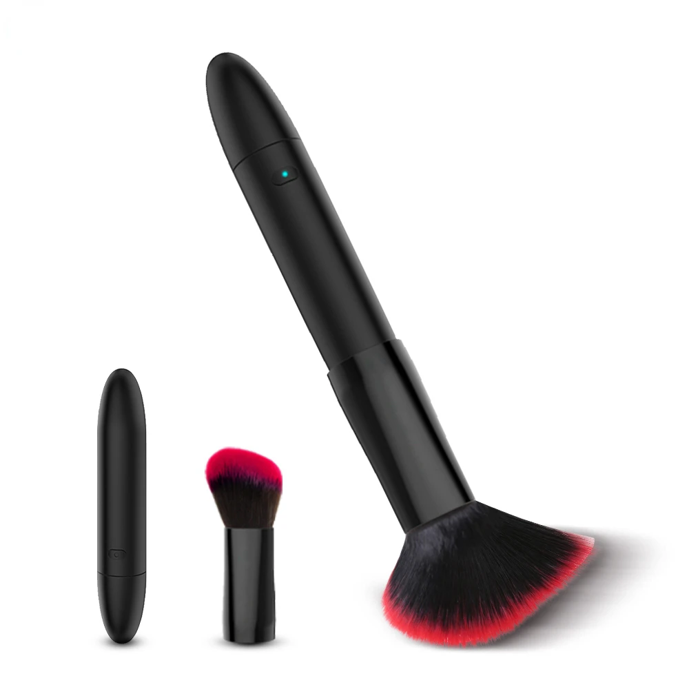 

Portable Blush Brush Electric Automatic Cosmetics Blushes Highlighter Powder Foundation Loose Beauty Tool Eyeshadow Brush