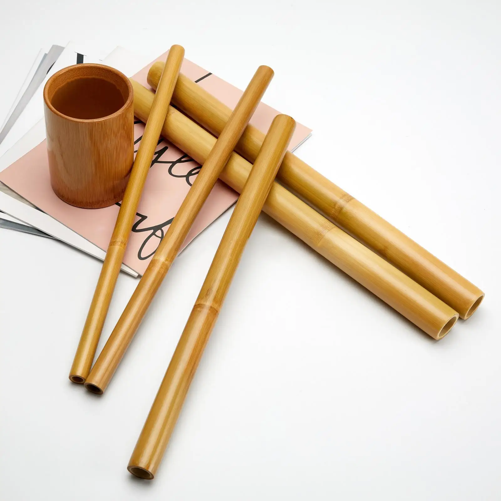 Бамбуковые массажные палочки роликовая палочка для релаксации мышц салон