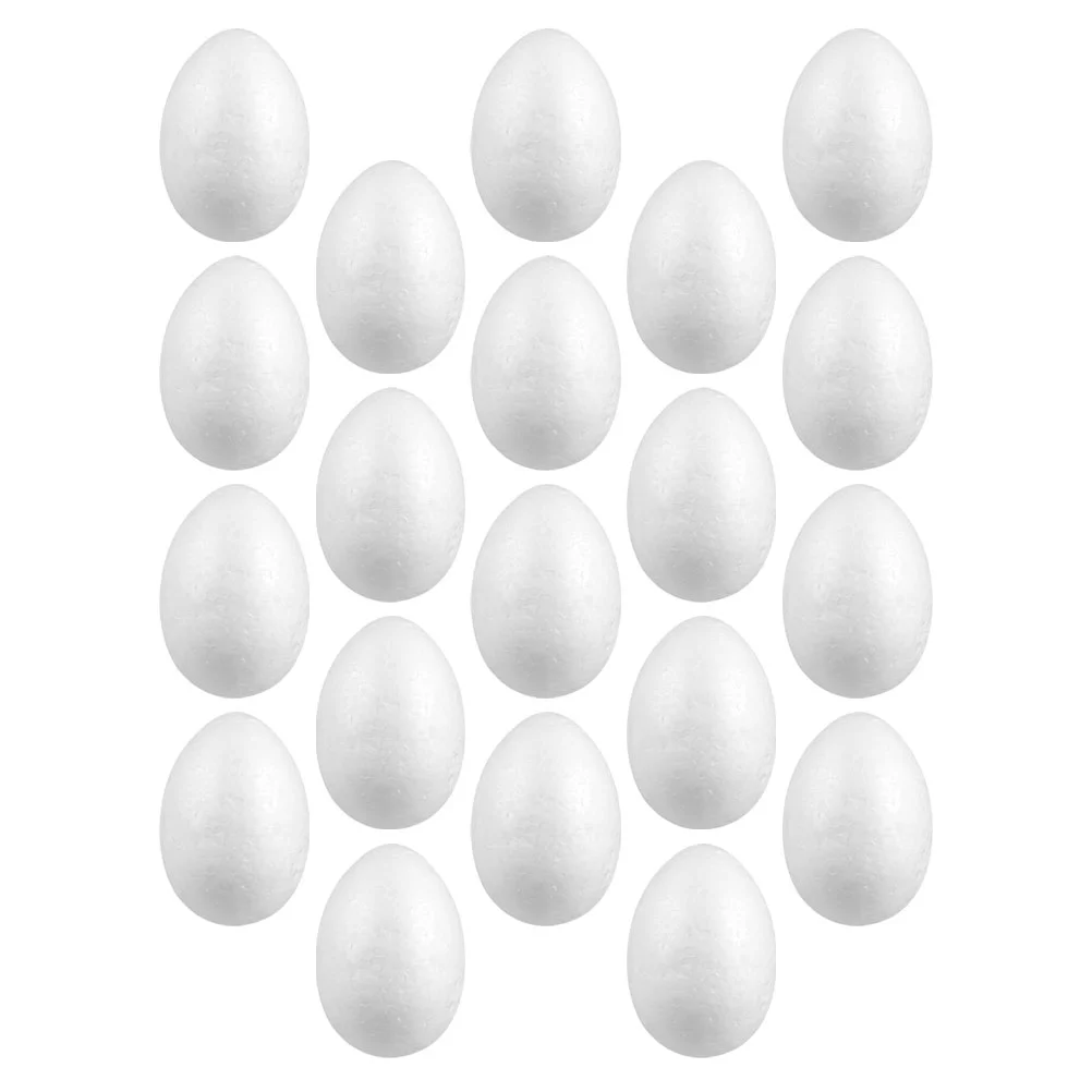 

Egg Easter Eggscraft Diy Gathering Styrofoampainting Whitefunny Bunny Simulation Graffiti Crafts Toys Kids Shakers Nesting