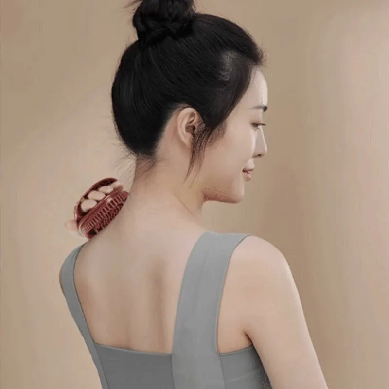 Массажная Щетка С Пентаграммой Инструмент Для Красоты Тела Маслопоглощающая