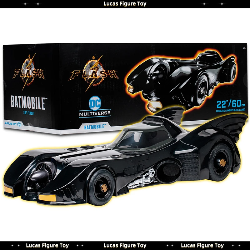 In Stock Batmobile (The Flash Movie) Vehicle 22-Inch (55 Cm) Mcfarlane Collectible Toys Dc Multiverse Figures Original New
