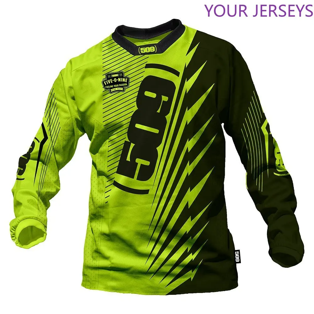

2022 Men Brand Moto GP Mountain Bike Bicycle Motocross Jersey Offroad Racing Riding DH MTB T-Shirt Clothes XS-5XL 509 FXR DH