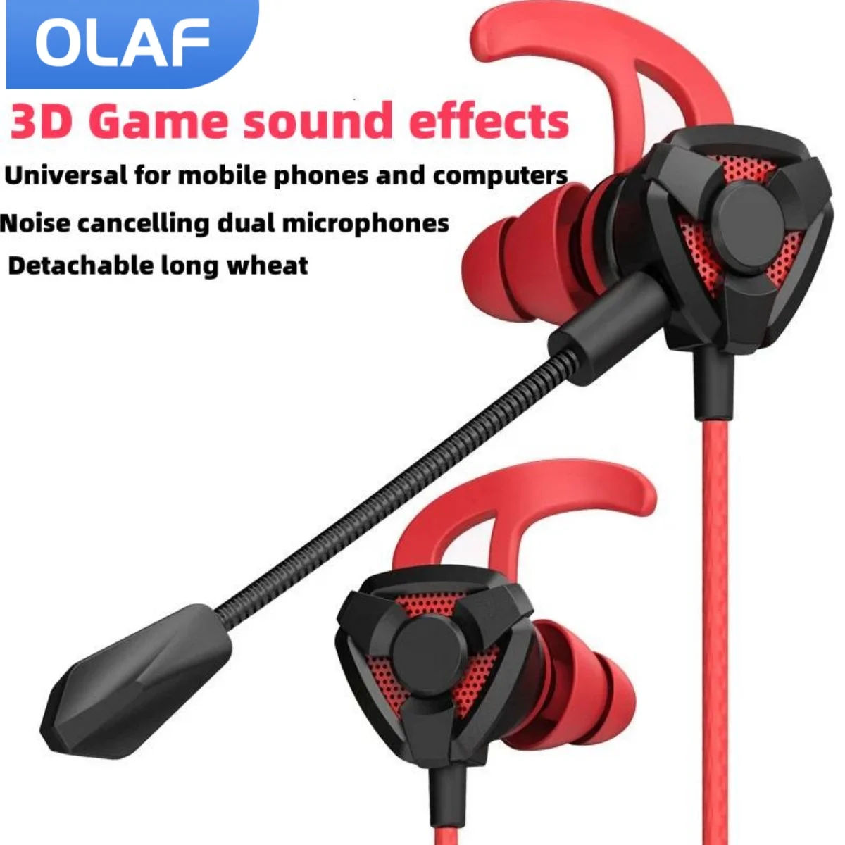 Игровая гарнитура Olaf 3 5 мм проводные наушники профессиональные геймерские с