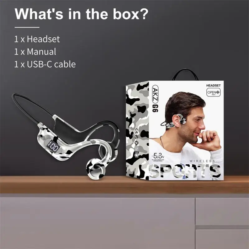 

Akz-g9 Ear-hook Support To Insert Memory Card Hifi Stereo Sound Hifi Stereo Soun -compatible Headphones Sport Earphones