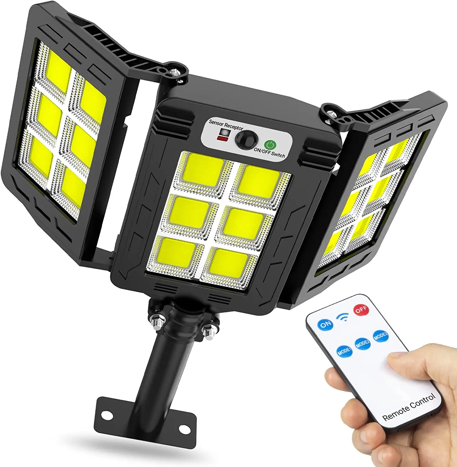 

Уличная лампа на солнечной батарее с датчиком движения, 270 лм