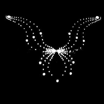 

Модное ожерелье с бабочкой, 10 шт./партия, дизайн, горячая фиксация, искусственное ожерелье, Термотрансферная наклейка на мотивы, DIY, цельный