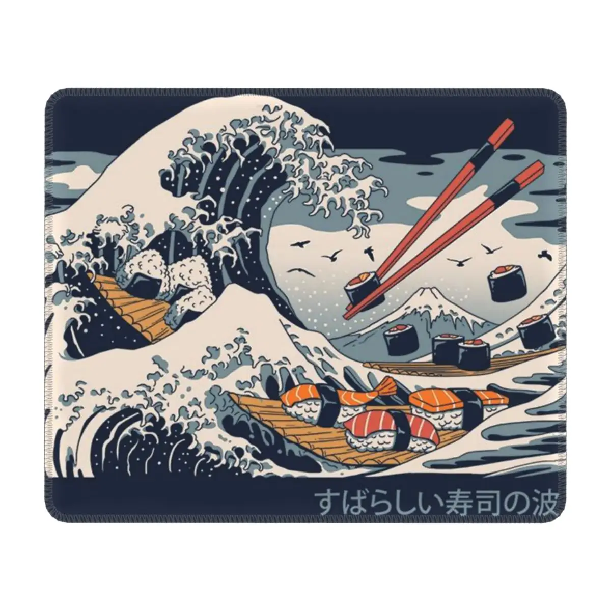Коврик для мыши Kanagawa суши игровой коврик на заказ аксессуары японской кухни