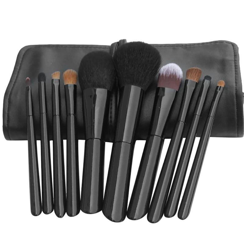 

10Pcs Eye Makeup Brushes Powder Brush Makeup Brushes Set Professional Foundation Blending Eyebrow Brush Cosmetic Tool