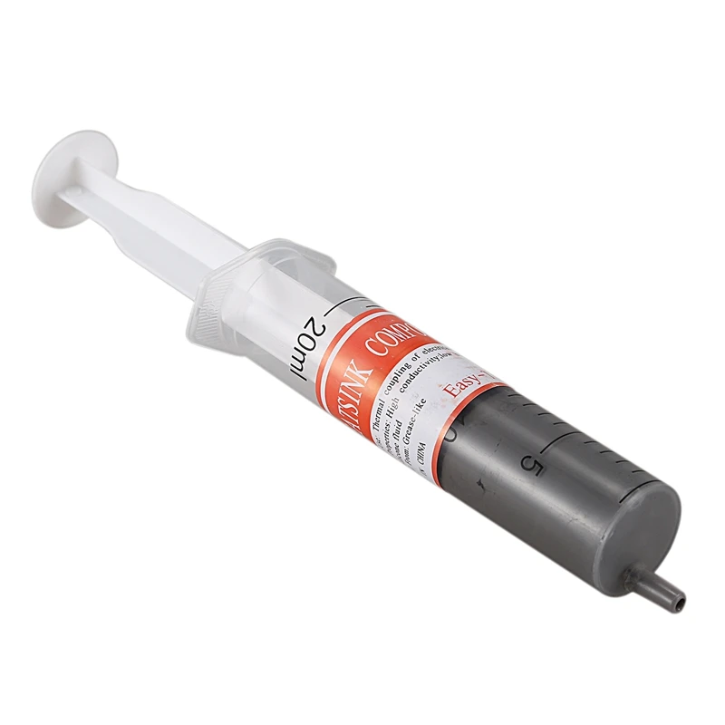2X 30G Grey Thermal Grease Paste Compound Silicone For Computer Desktop CPU Heat Sink |