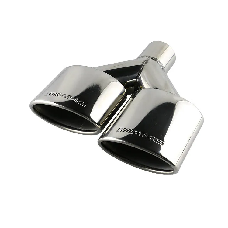 Наконечник выхлопной трубы автомобиля из нержавеющей стали универсальный