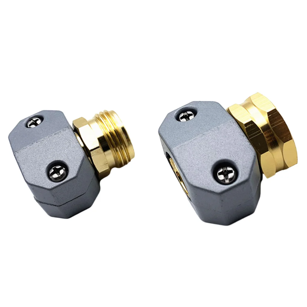 

Durable aluminum hose connector set suitable various purposes alloy flower watering zinc hose various connector