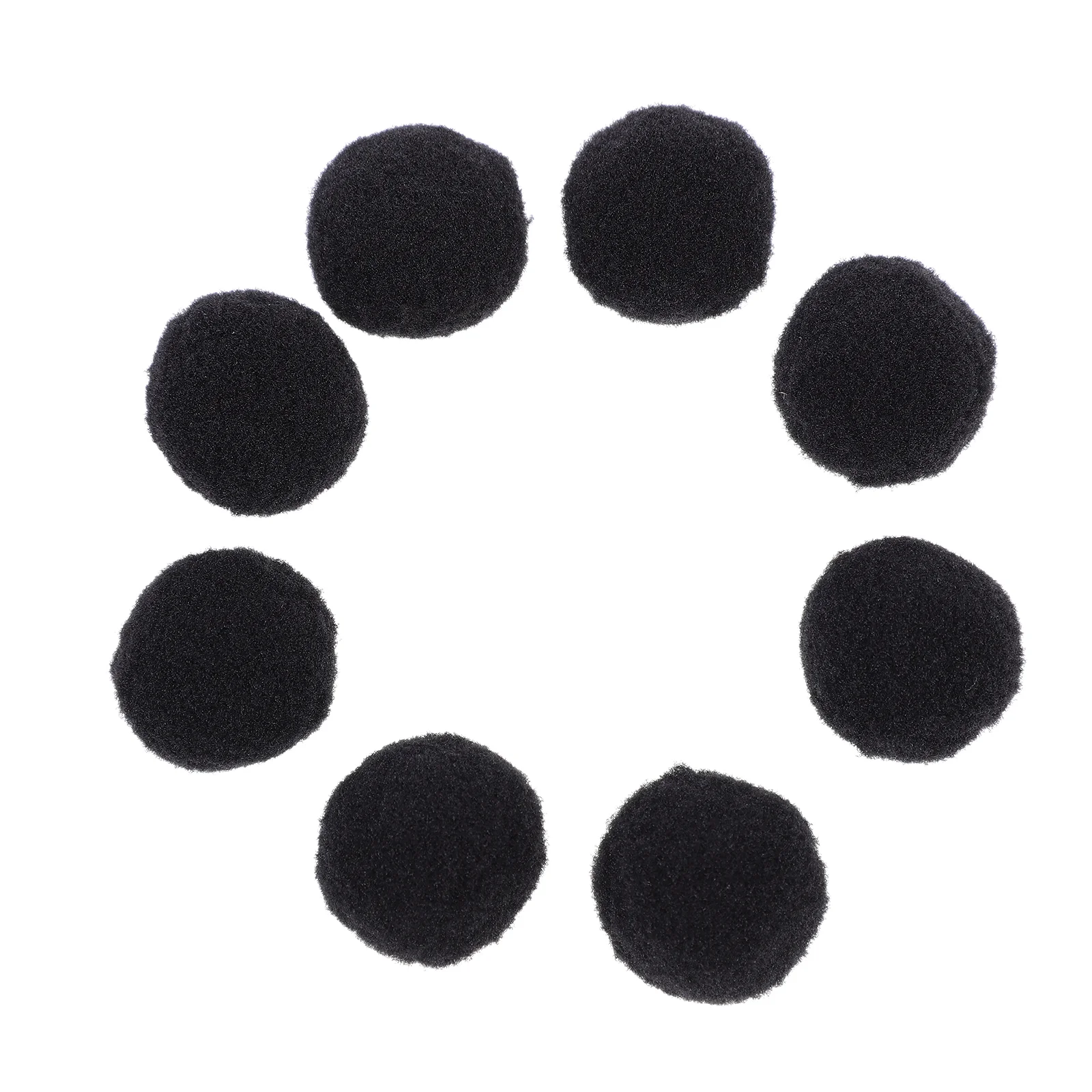 500 шт. полиэстеровые помпоны искусственные пушистые шарики одежда шляпа