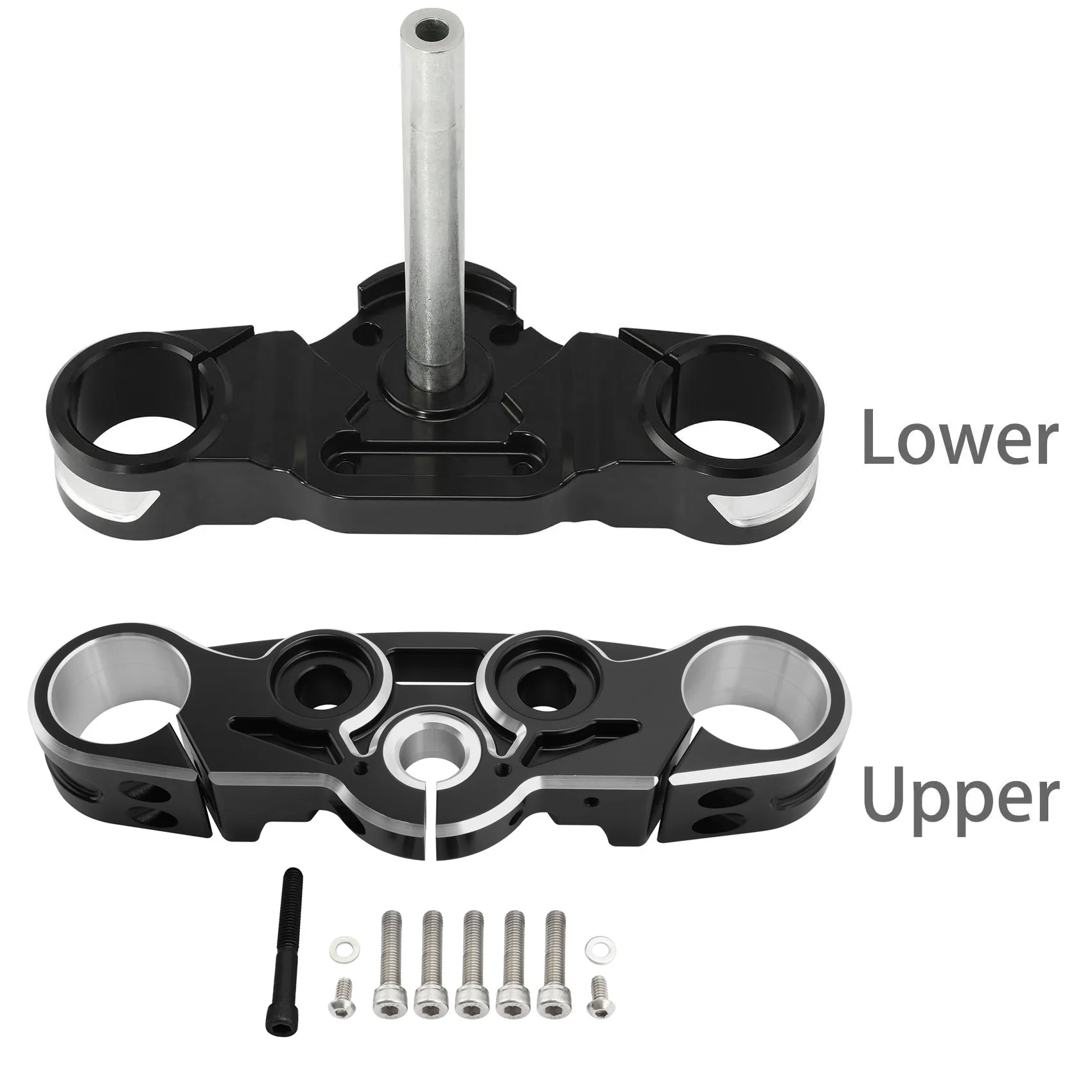 

Верхняя и нижняя тройная вилка для деревьев, подходит для Harley Low Rider ST FXLRST 2022-2025 FXLRS 2020-2025 EL DIABLO FXRST 2022