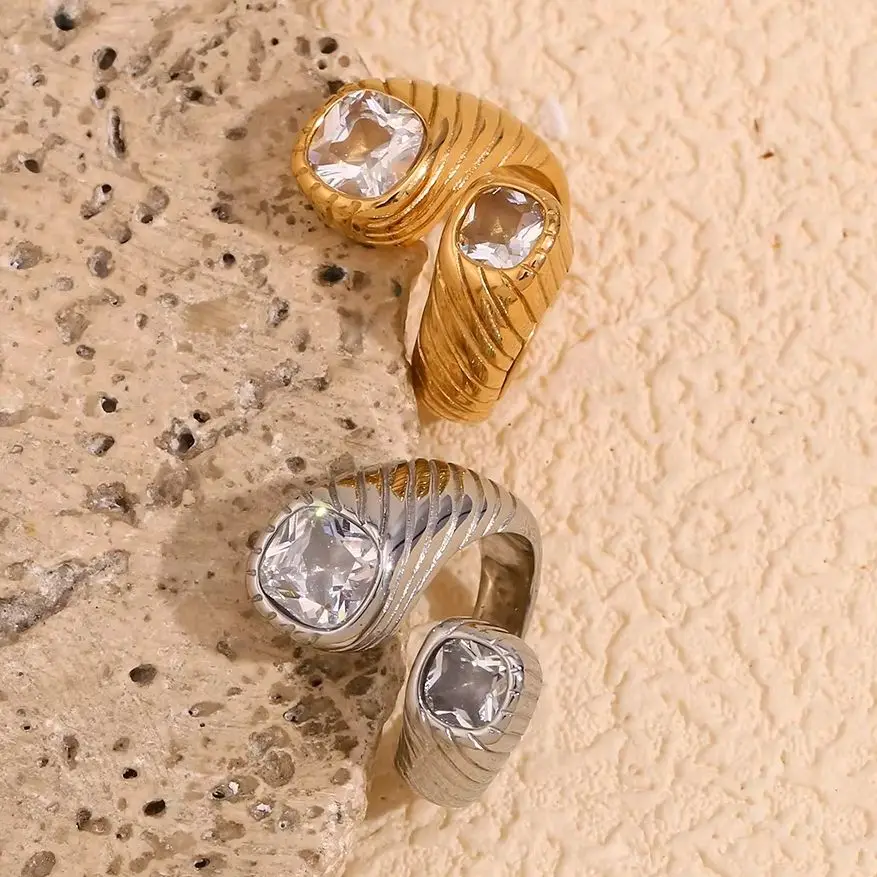 Женское кольцо E.B.belle из нержавеющей стали